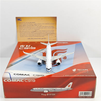 1:400 NG Models Air China COMAC C919 B-919X Launch Livery Diecast Aircraft Model