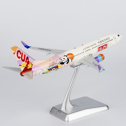1:200 NGmodels China United Airlines B737-800 Passenger Airplane Diecast Model