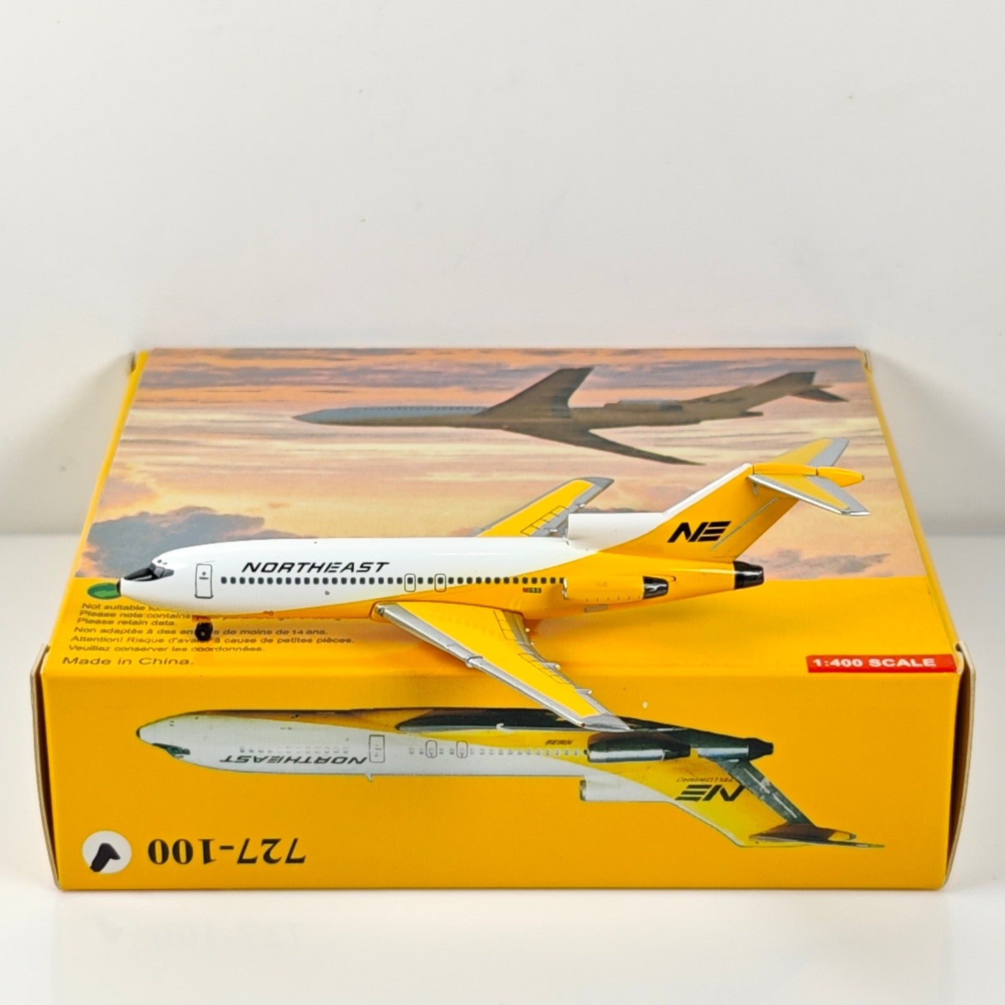 1:400 Aeroclassics Northeast Airlines B727-100 Airplane Diecast Plane Model