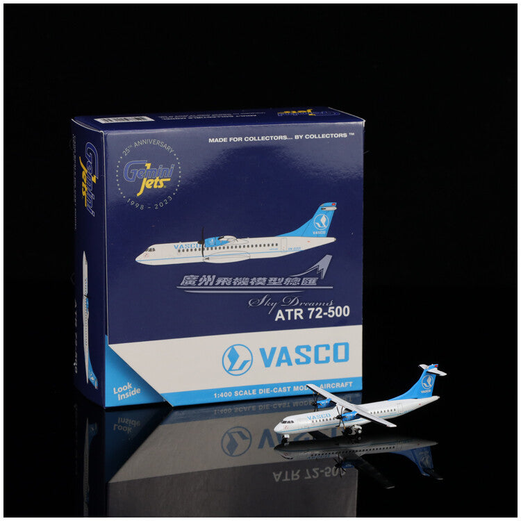 1:400 GeminiJets Vietnam Air Services Company ATR-72-500 Airplane Diecast Model