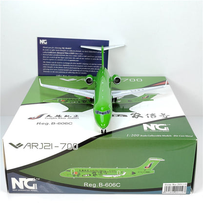 1:200 NG Model Genghis Khan Airines ARJ21-700 Airplane Diecast Aircraft Model