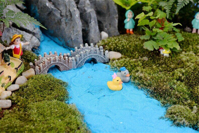 5pcs Couple Ducks Decoration Supplies Micro Landscape Deco Creative Handicrafts