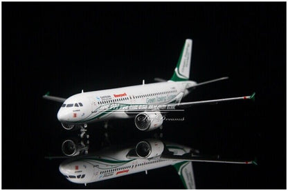 1:400 JC Wings SAFRAN AIRBUS A320 Green Taxing System Airplane Diecas Model