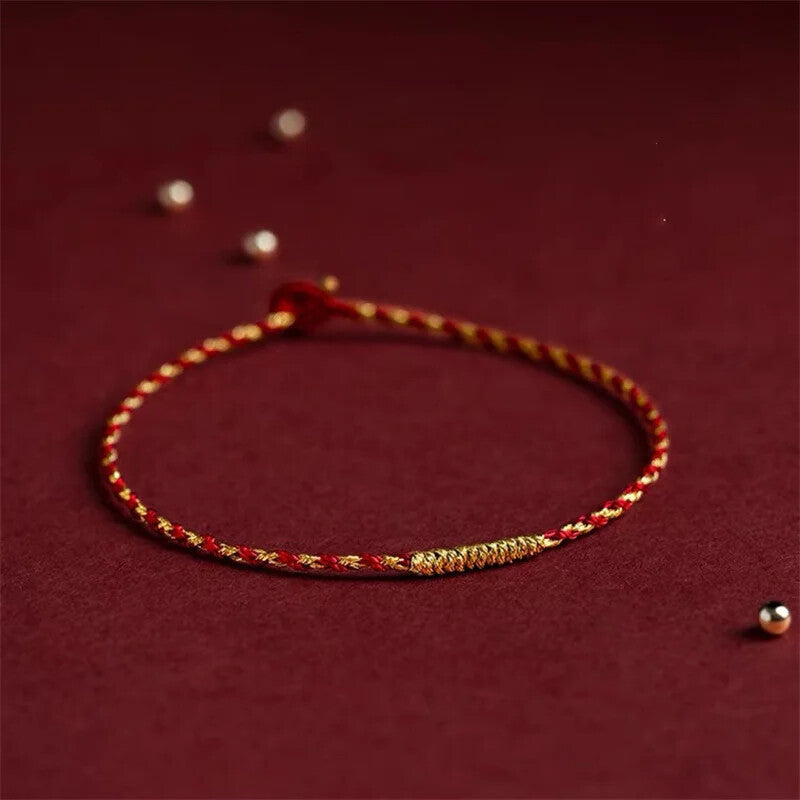 Handmade Red String Luck Bracelet Anklet Good Luck Braceles Bangles