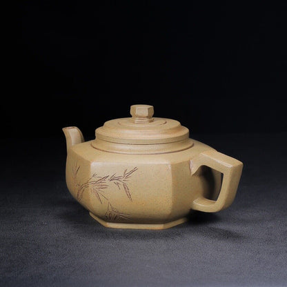 Chinese Yixing Zisha Clay Handmade Exquisite Teapo （六方 盖款：范正根）