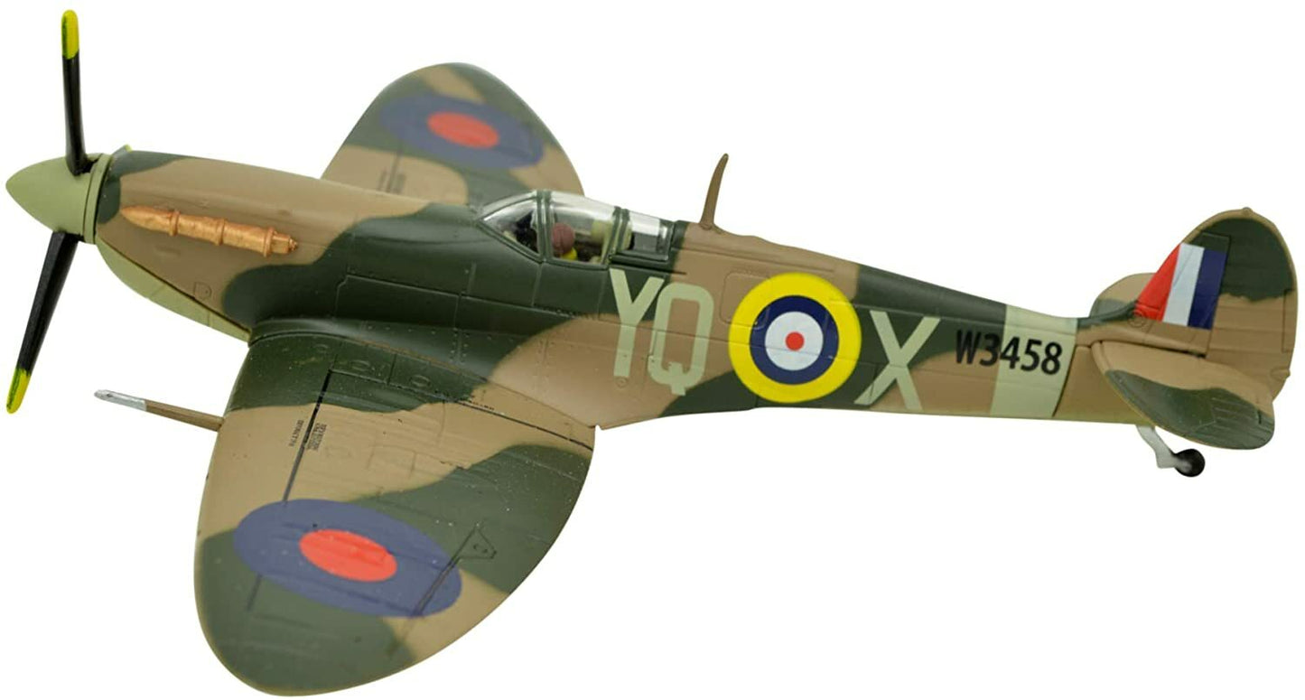 1:72 Supermarine Spitfire Fighter Attack Metal Plane Model, WWII Royal Air Force