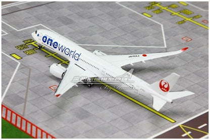1:400 JC Wings JAPAN AIRLINES Oneworld AIRBUS A350-900 Airplane Diecast Model