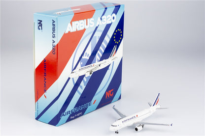 NG Model Air France for Airbus A320-200 F-HEPC 1:400 Aircraft Pre-built Model