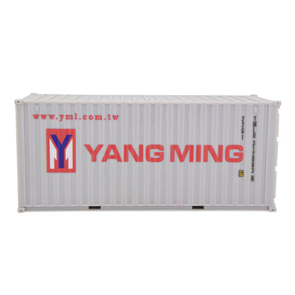 1:35 YANG MING 20GP Shipping Container Model Plastic Office Home Decorate Toy