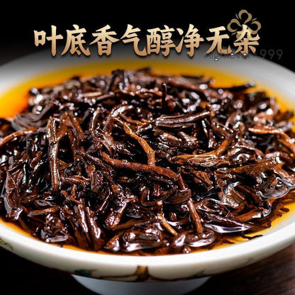 357G 2011 Iceland Jinfeng Ancient Pu'er Tea Ripe Pu-er Tea Yunnan Big Tree Tea Cake -