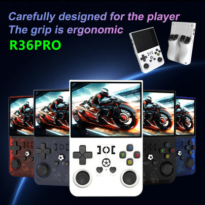 2026 New Upgraded R36PRO Retro Handheld Game Console, 128GB Mini Video Game