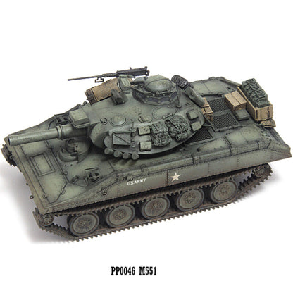 1/72 PP0046 US M551 Sheridan Tank Model