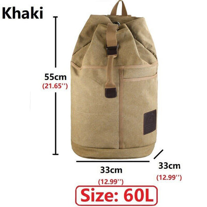 Men's Bag Sports Bags Canvas Backpacks Hiking Travel Backpack Travelling Bag