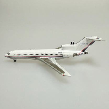 1:400 JC Wings B727-100 N32720 White with Striped Livery Diecast Aircraft Model