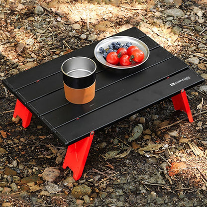 2/1pcs Camping Mini Foldable Table Ultralight Aluminum Alloy Outdoor Table Sey