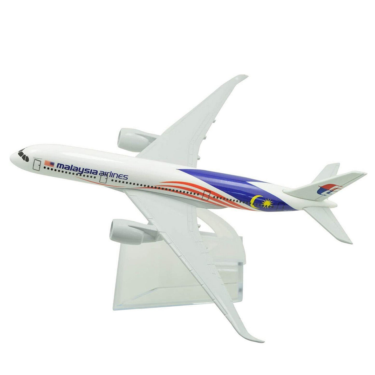 16cm 1:400 Alloy Metal A350 Malaysia Airlines Airplane Plane Model Collection