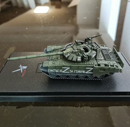 1:72 ARTISAN T-72B3 Main Battle Tank Army Plastic Diecast Military Armor Model