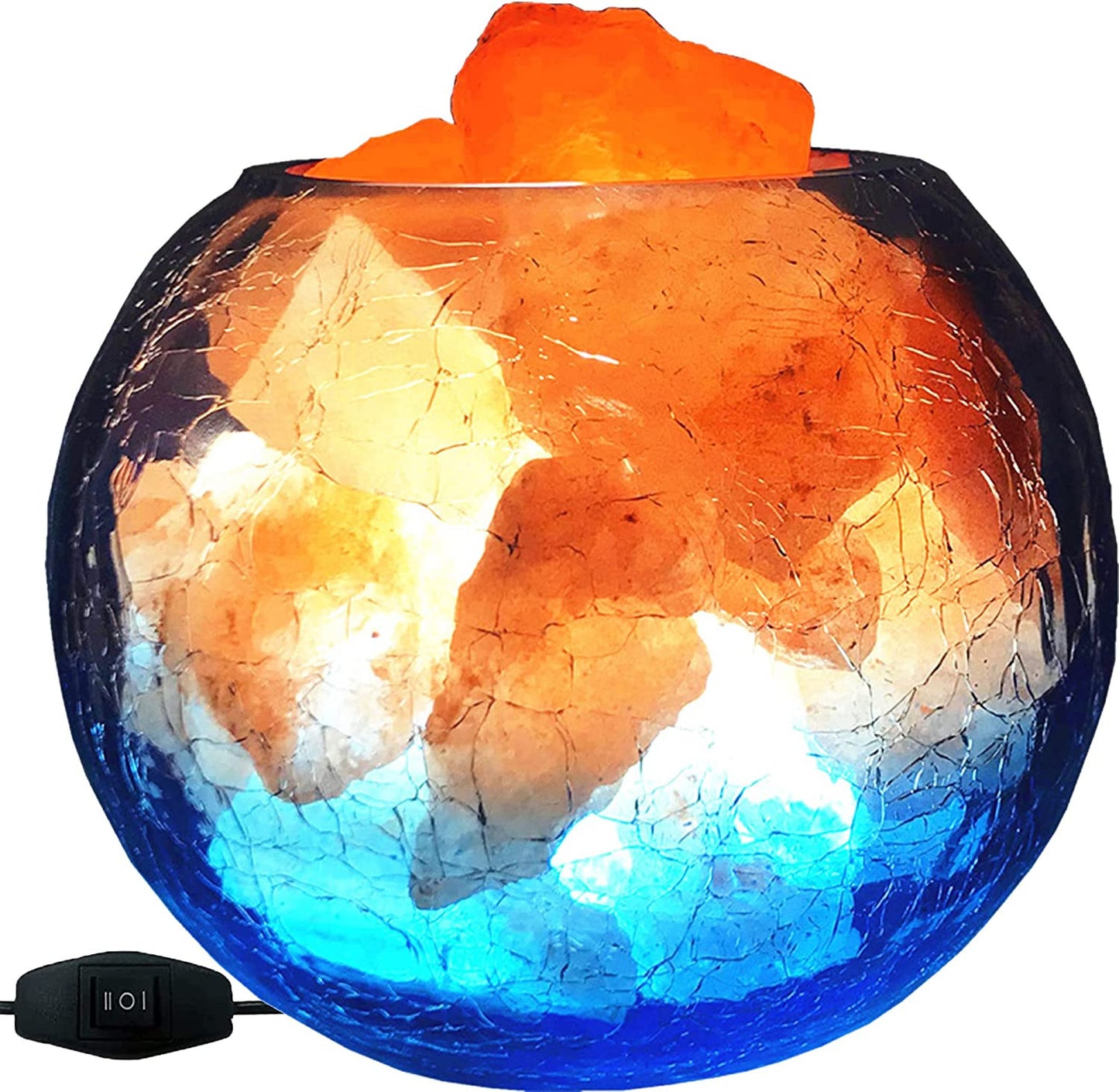 USB Himalayan Salt Lamp with Natural Salt Home Decoration Gift Color Changing