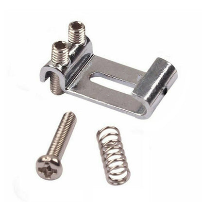 6Pcs Nickel Bridge Tremolo Saddles For Stratocaster Telecaster Electric Guitar