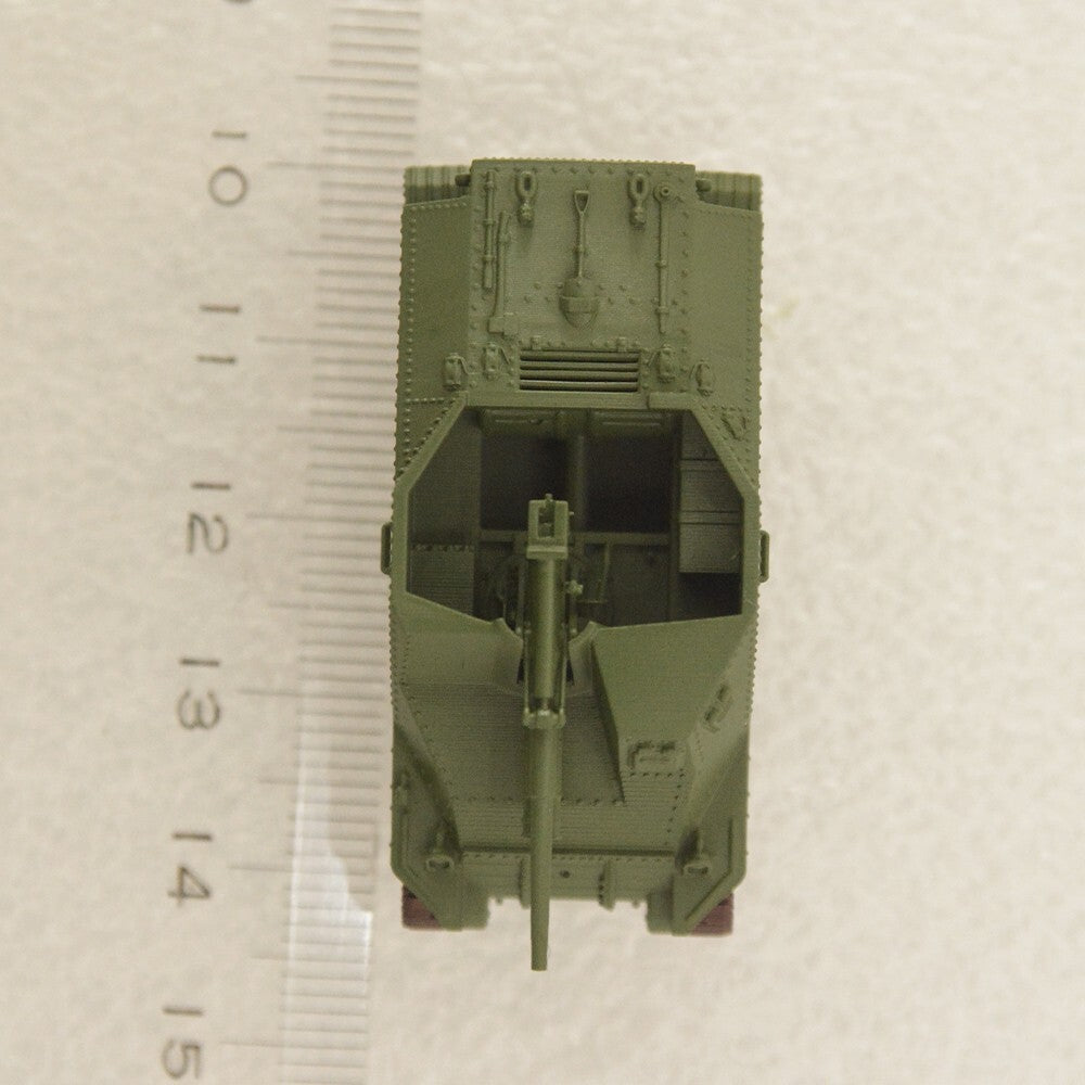 1/144 Painted Military Model Kit US T40 3-inches Artillery Tank Destroyer