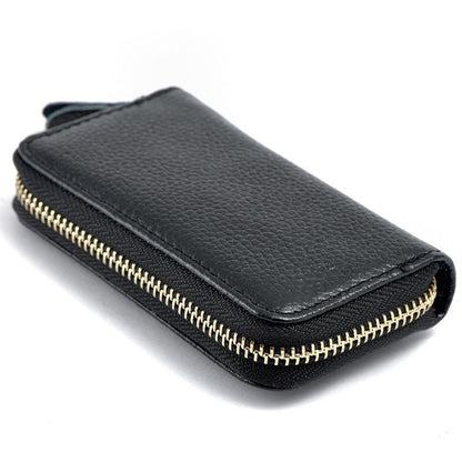 Vintage Genuine Leather Wallet Men Key Holder Organizer Multifunction Covers Bag