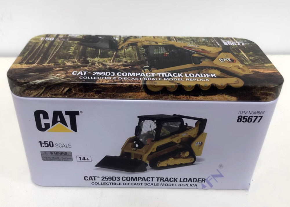 1:50 DM 259D3 Skid Steer Loader Construction Machine Equipment Diecast Model