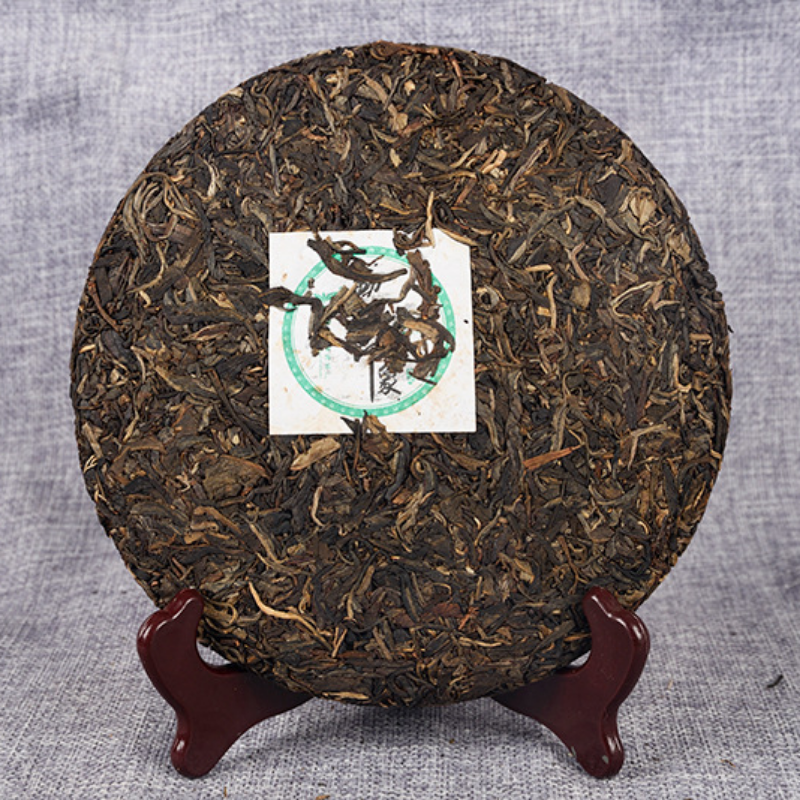 Medium Term Tea Tea Tea Cake 357g Puerh Tea Menghai Tea Cake Print-