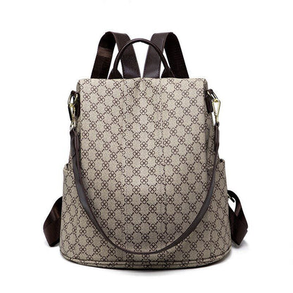 Backpack Ladies Bag Traveling Backpack Women Traveling Bag Large Geometric Purse