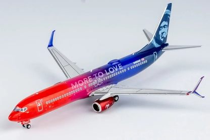 1:400 NG Model Alaska BOEING 737-900ER Passenger Airplane Diecast Aircraft Model