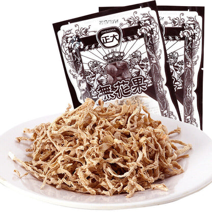 Shredded figs, sweet and sour dried figs and shredded radish snacks.8 g *10 bags