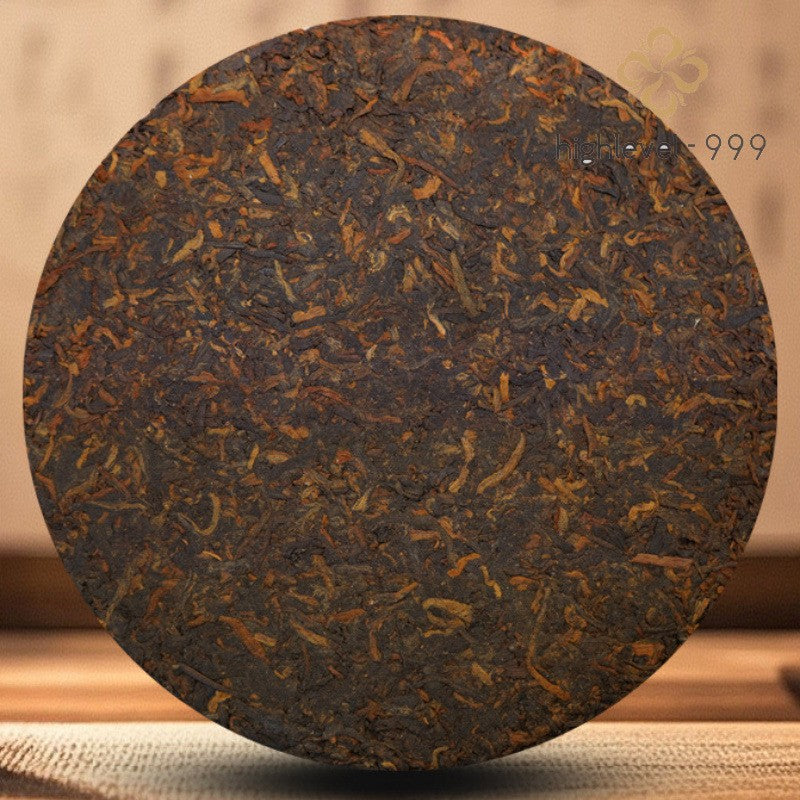 357g Aged Ripe Puer Tea Cake 2019 Bulang Mountain Menghai Yunnan Tea