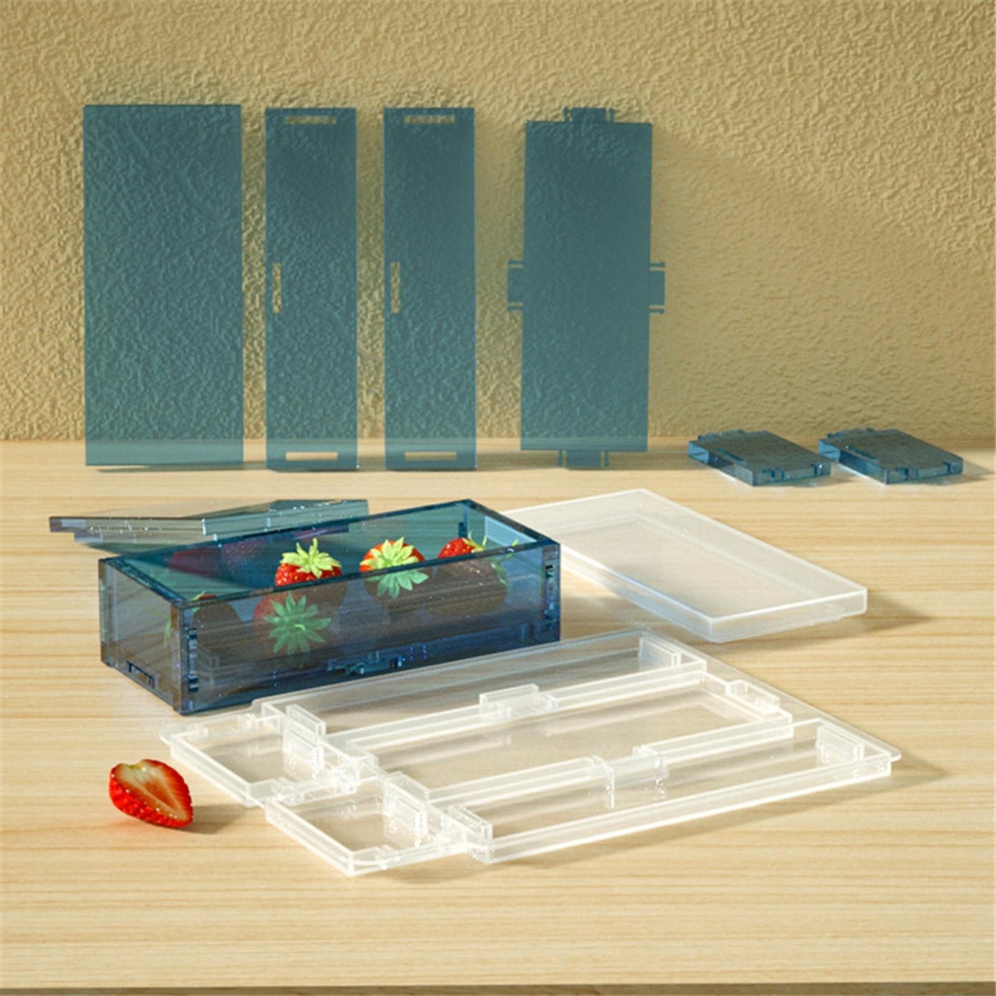 DIY RSilicone esin Mold Desk Storage Organizer Making Epoxy Casting Mould Craft