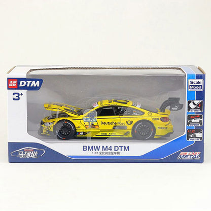 1/32 BMW M4 DTM Model Car Diecast Toy Vehicle Toys for Boys Kids Gift Timo Glock