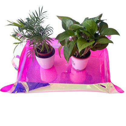 Planting Mat PVC Holographic Gardening Potting Pad Foldable Garden Tools 68x50cm