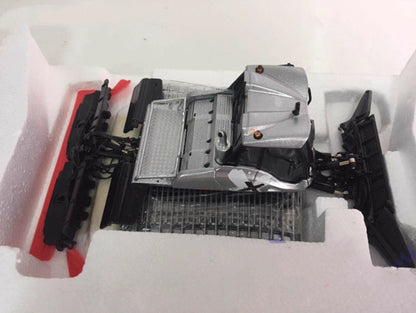 1:43 ROS BISON X Snowplow Snowplough Construct Machine Equipment Diecast Model