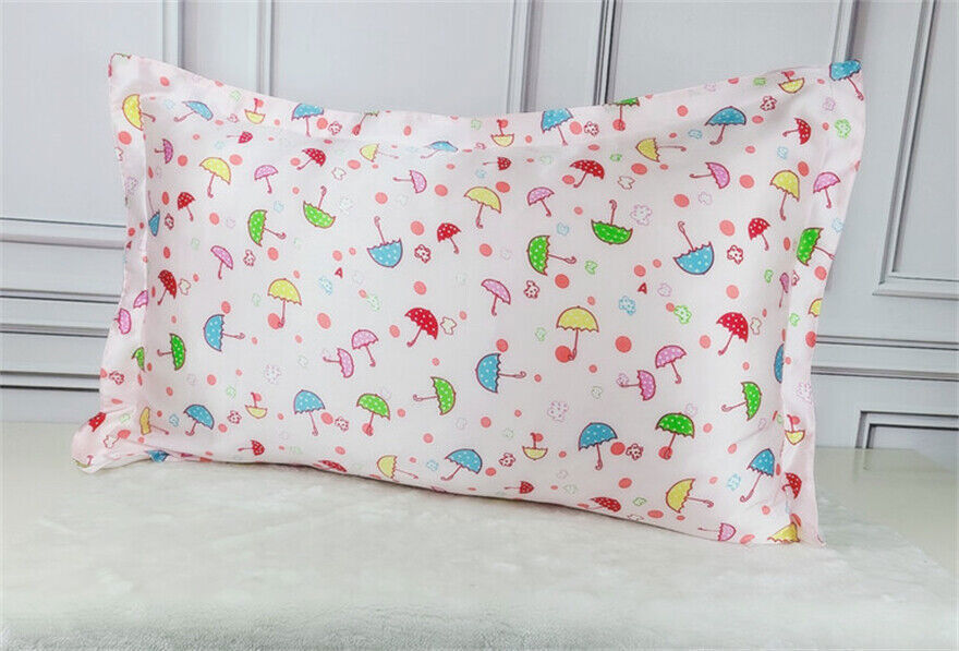 Mulberry Silk Pillowcase 25 Momme Floral Design Luxury Sleep Comfortable Smooth