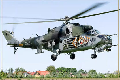 1:72 BLESS Czech Air Force Mi-24V Hind NTM 2011 Attack Helicopter Diecast Model