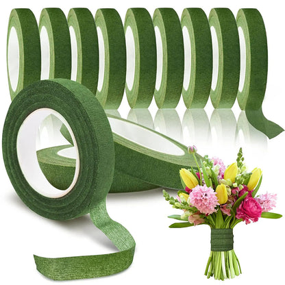 Floral Tape Bouquet 88Ft Self-Adhesive Wedding Christmas Bundling Tool Stem Wrap
