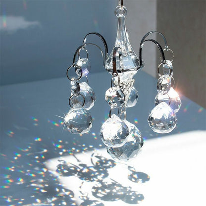 Window Hanging Ornaments 32.5x7.2cm Crystal Ball Prisms Suncatcher Rainbow Maker