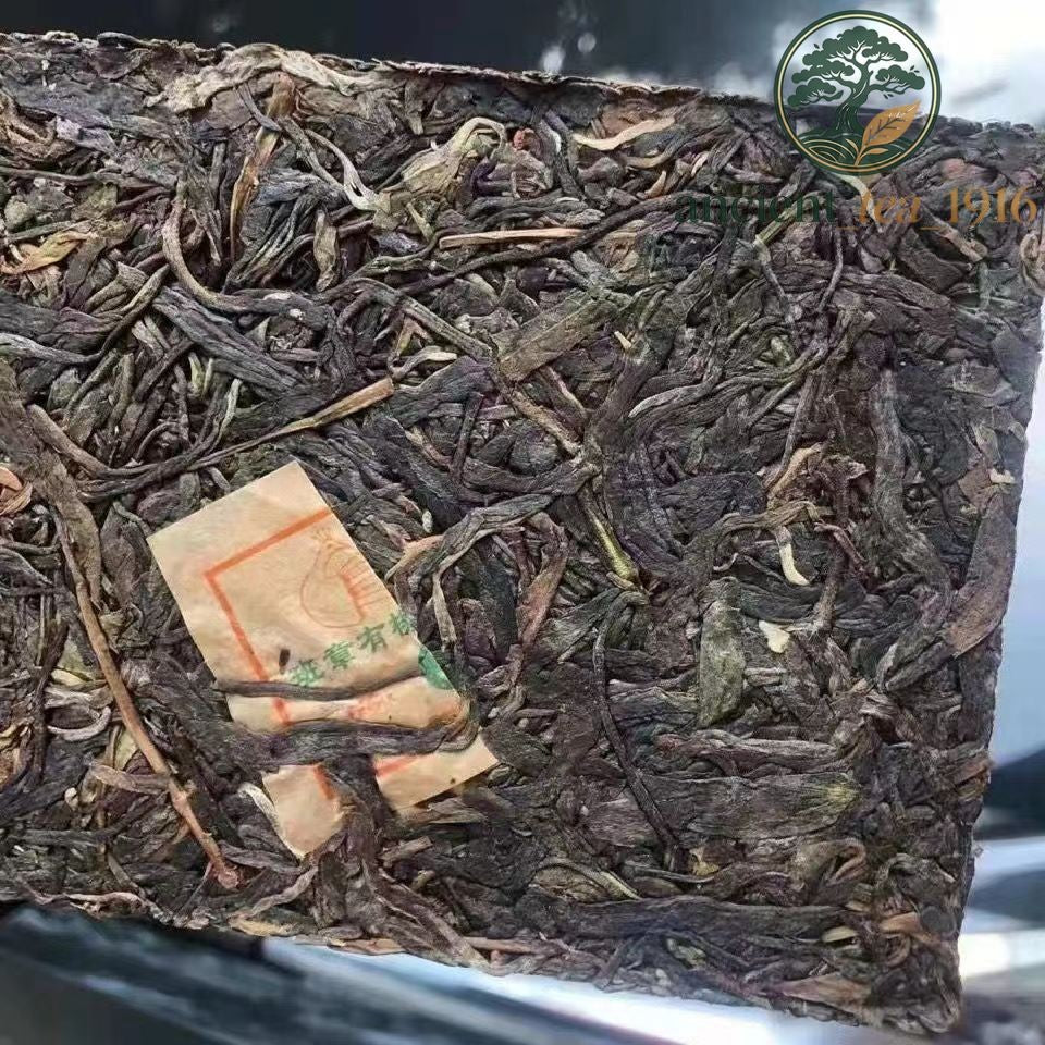 500g 2003Yunnan Pu'er Tea Banzhang Spring Puer Raw Tea Brick Old Puerh Tea