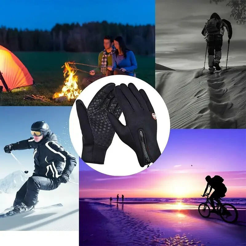 500x Thermal Windproof Waterproof Winter Gloves Touch Screen Warm Mittens Men