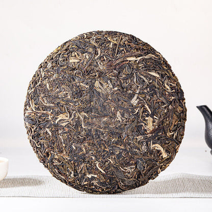 357g Yunnan Puerh Tea Puerh Tea Cake Raw Tea Man Song Sheng Pu 12.59oz