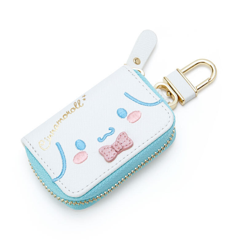 New Melody Cinnamoroll Cartoon Car Key Bag Cute and Fashionable PU Zipper
