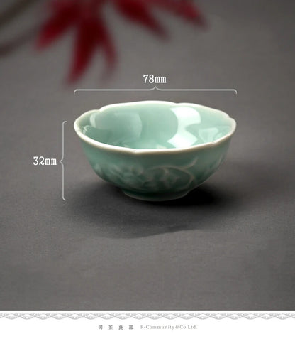 Chinese Ceramic Cups Tea Cup Teaware Wine Bowl Tea Ceremony Coffee Mugs Teacup