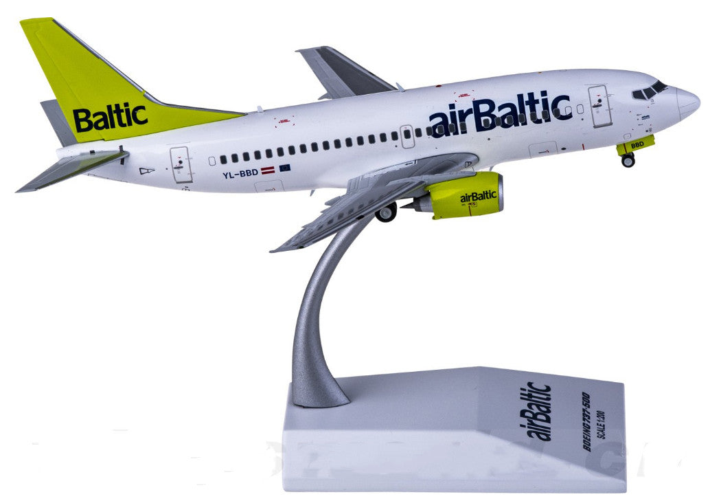 1:200 JC Wings airBaltic BOEING 737-500 Passenger Plane Diecast Aircraft Model