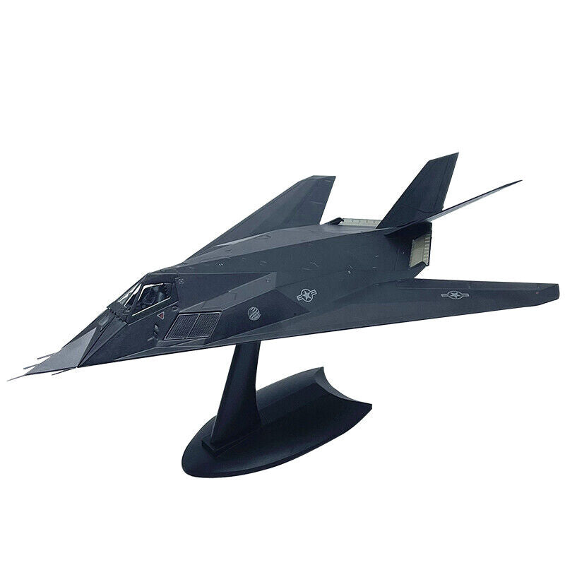 1:72 American F117a Nighthawk Stealth Fighter-bomber Alloy Aircraft Model