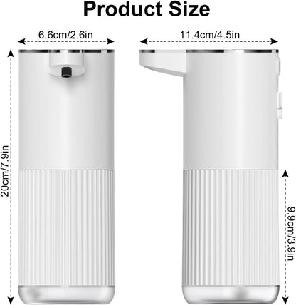 Automatic Foaming Soap Dispenser 12.2oz/360ml Rechargeable Hand Soap Dispenser
