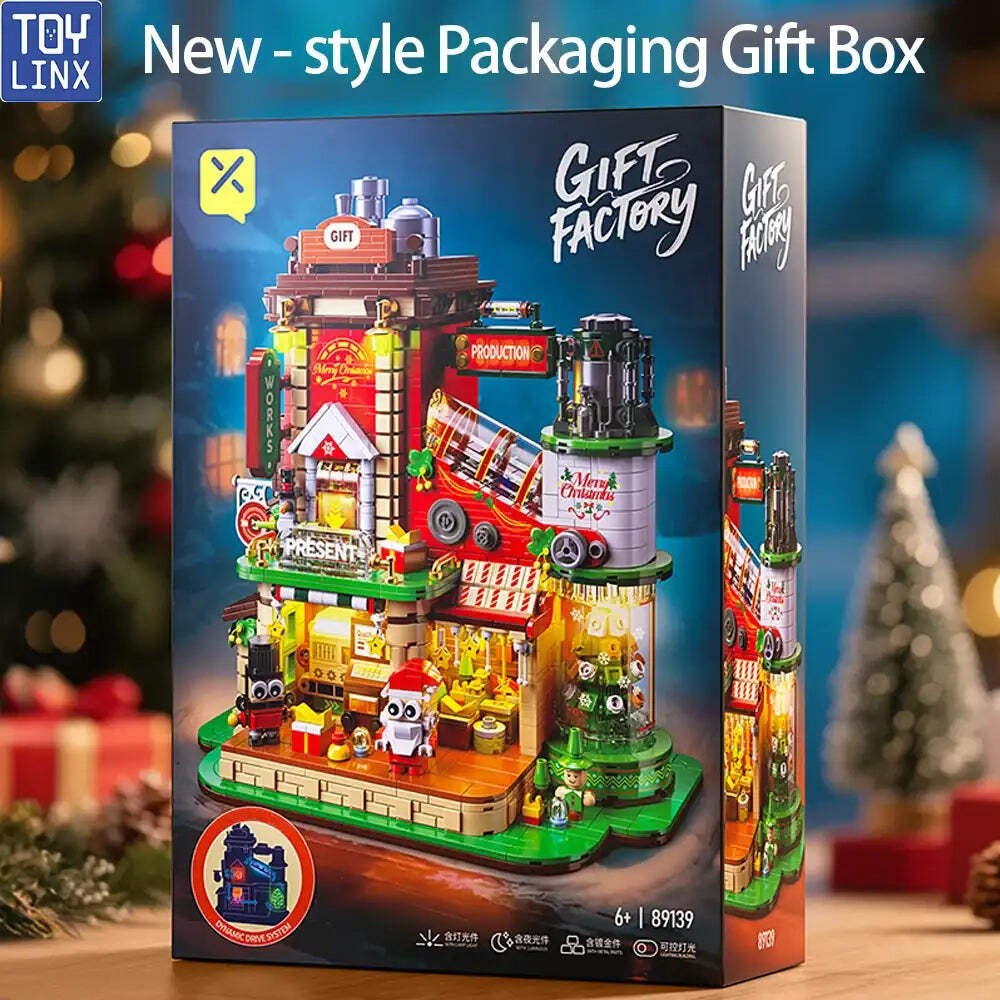 Christmas Building Block Factory Set – 2782 PCS DIY Kit