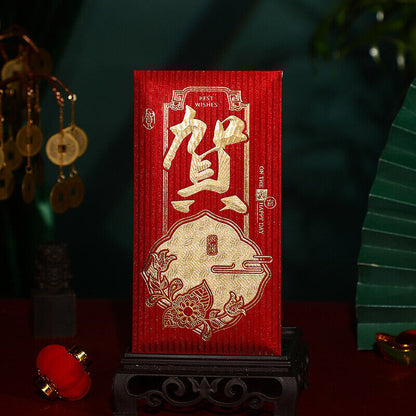30Pcs Bronzing Red Envelope for Chinese Wedding Supplies New Year Money Bag
