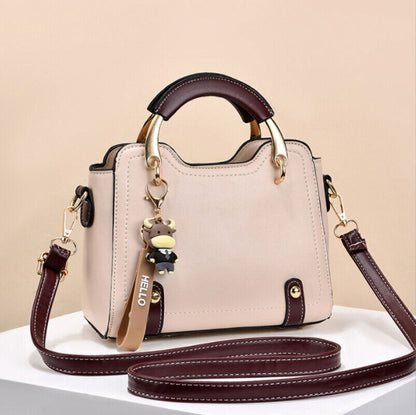 Women Faux Leather Handbags Shoulder Messenger Satchel Tote Crossbody Bags Purse